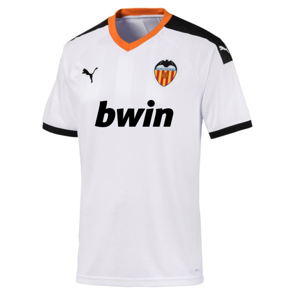 Tailandia Camiseta Valencia 1ª 2019-2020 Blanco